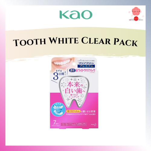 Clear Clean Premium White Clear Pack Toothpaste 7 Sheets (1 Pack ...
