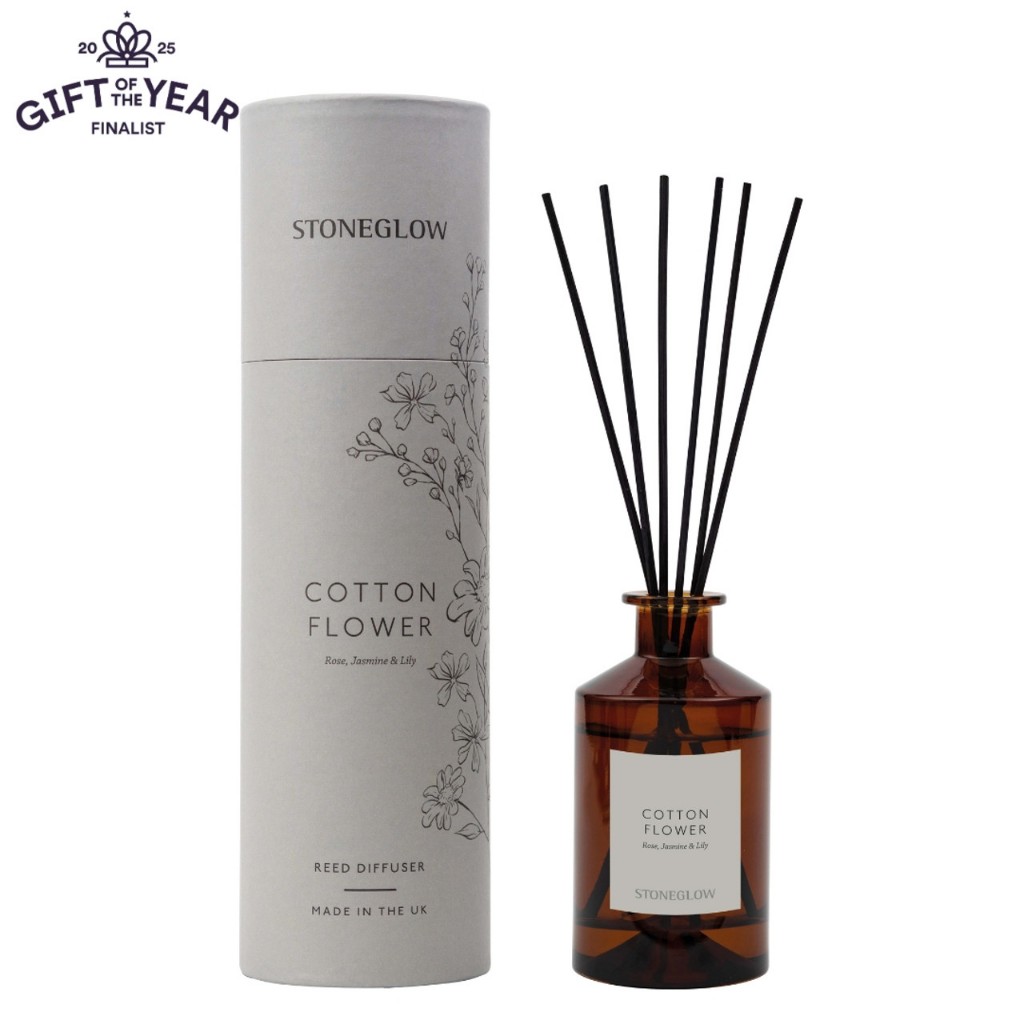 Stoneglow The Walled Garden Cotton Flower Reed Diffuser 160ml ...