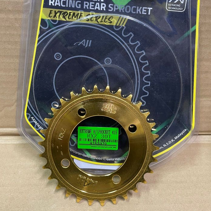 Aji Racing LC135 RXZ 415 H EXTREME SPROCKET *4 Hole * ( 30T ~ 47T