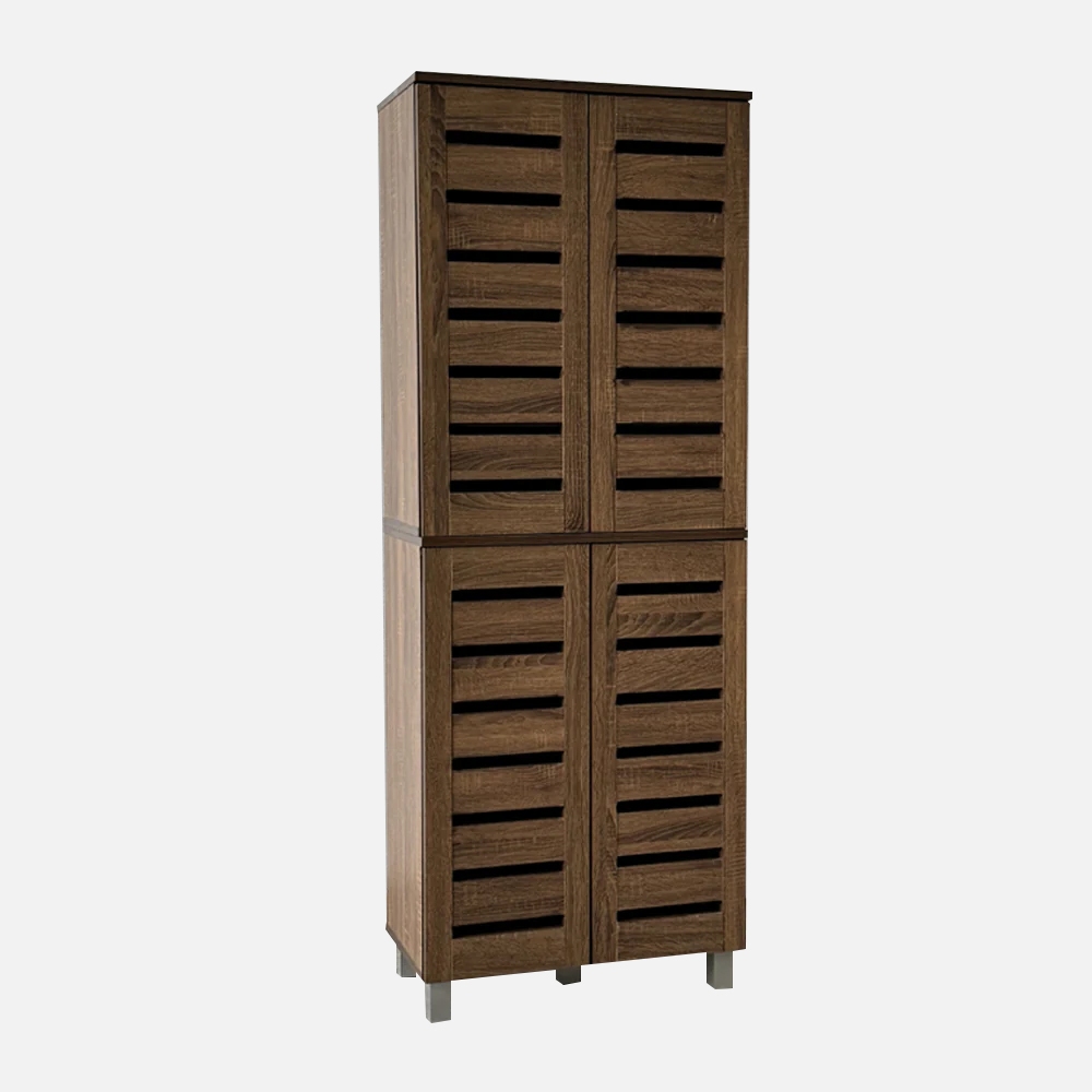 VHIVE Vegas High Shoe Cabinet 3 Sizes 60cm 90cm 120cm Tall Rack Storage Cupboard Ventilation