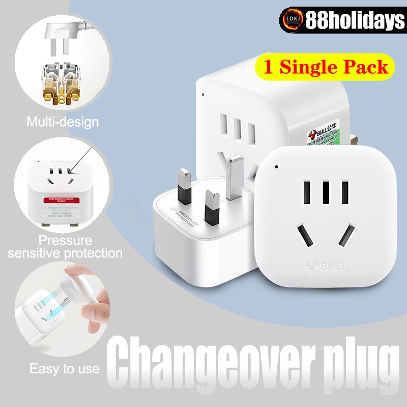 Convertible Plugs Power Converter Travel British Standard Sockets ...