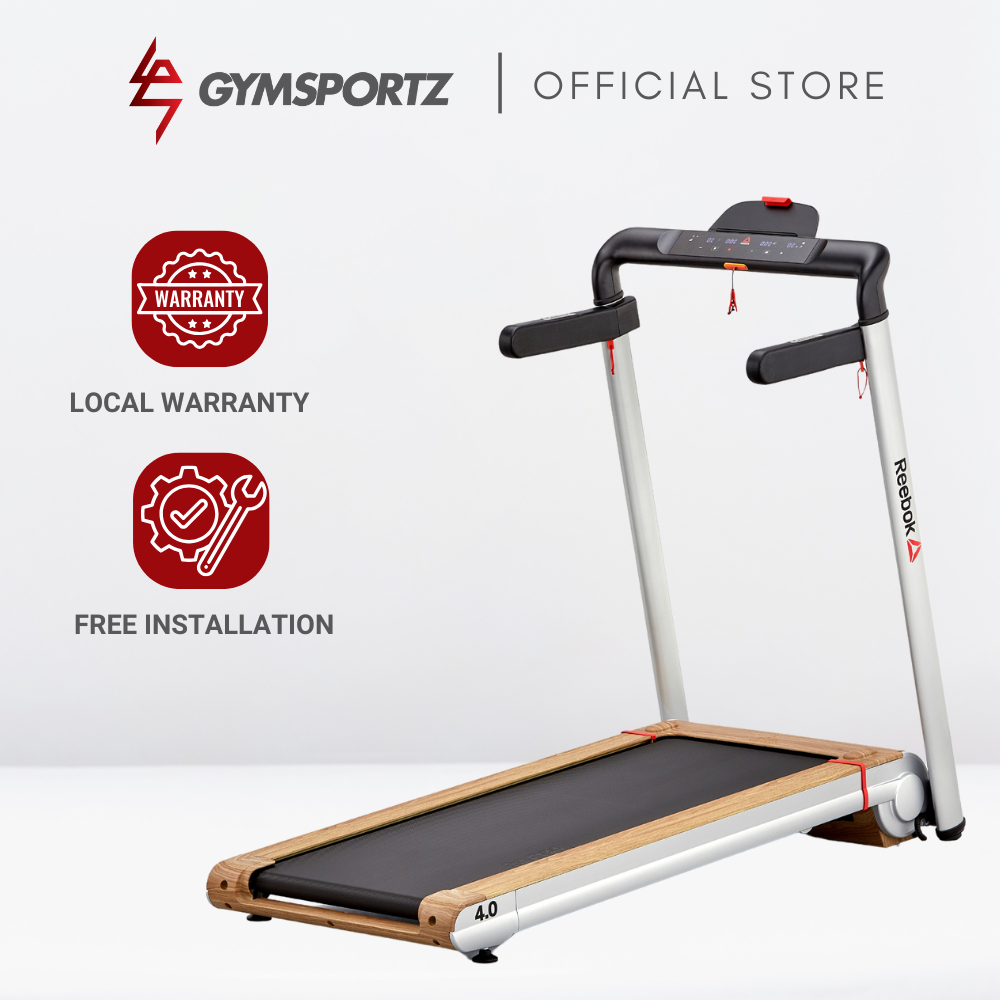 Reebok I Run 4.0 Treadmill Silver Wood Shopee Singapore