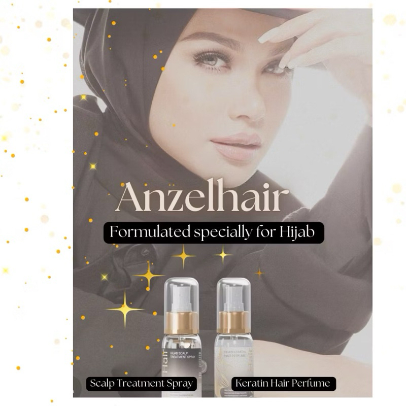 Anzel Hair By Anzalna Hijab Keratin Hijab Perfume Hair Tonic Kids Lash ...