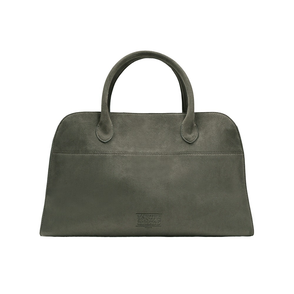 MARITHE FRANCOIS GIRBAUD Classic Logo Suede Tote Bag - 2