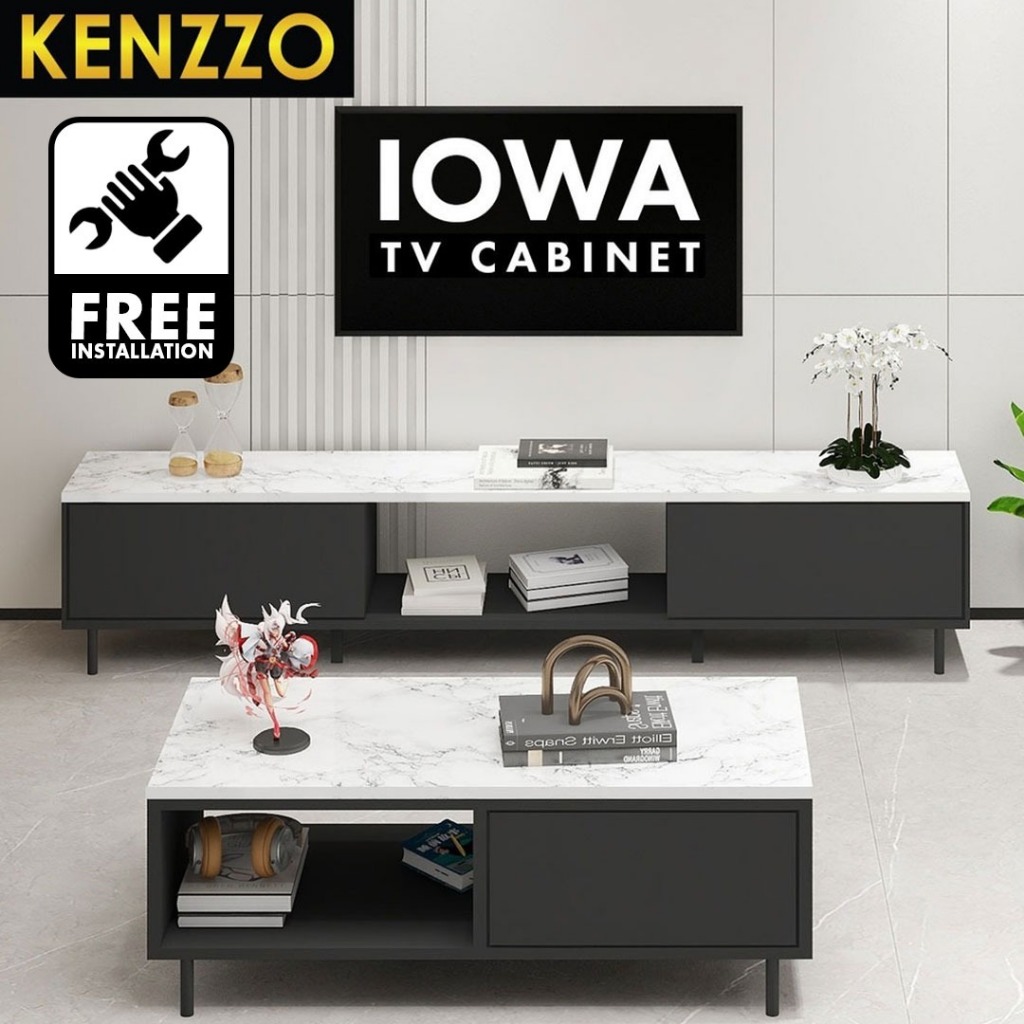 [FREE INSTALLATION] Kenzzo: Modern tv cabinet with storage - Iowa TV ...