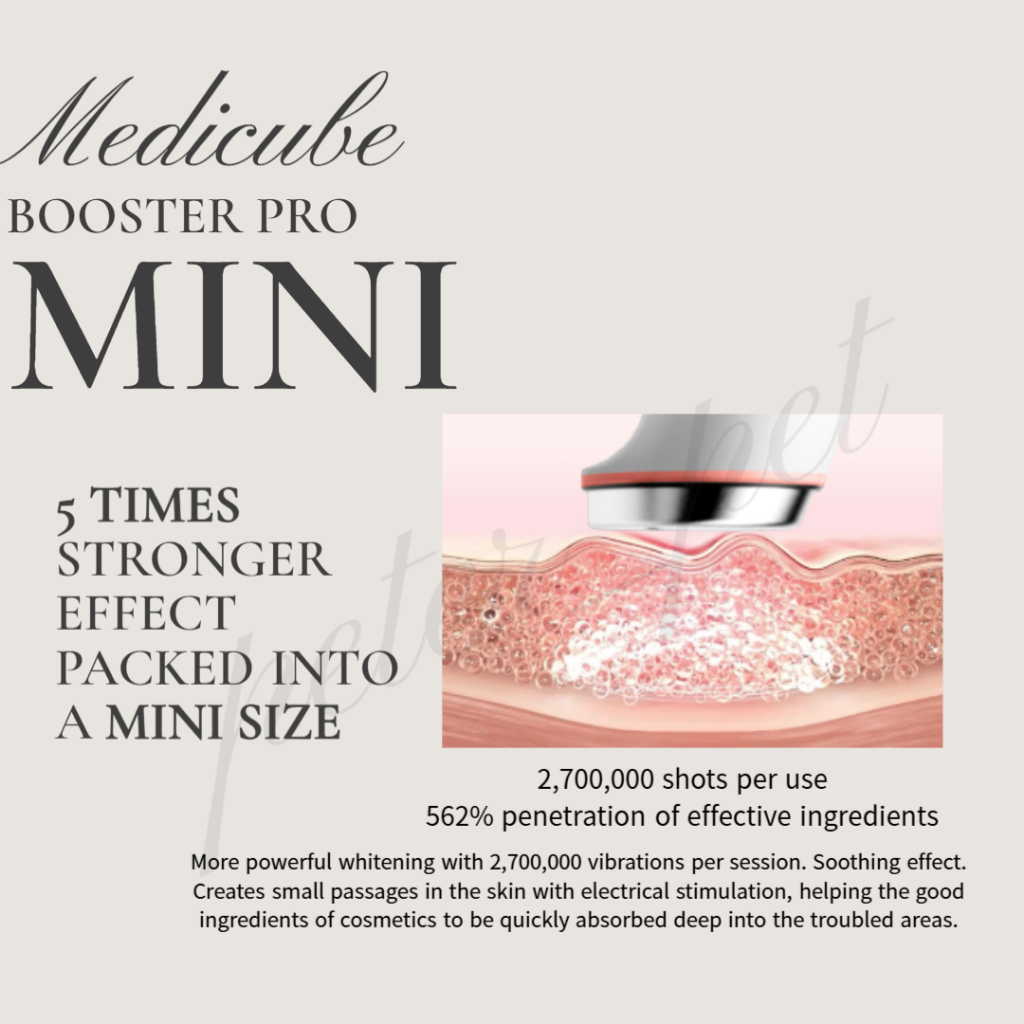 Korea Medicube] AGE-R Booster Pro Mini | Shopee Singapore