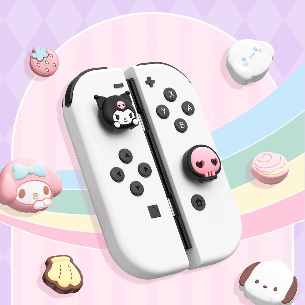 GeekShare Sanrio Cute Hello Kitty Kuromi Pochacco Cinnamoroll Joycon ...