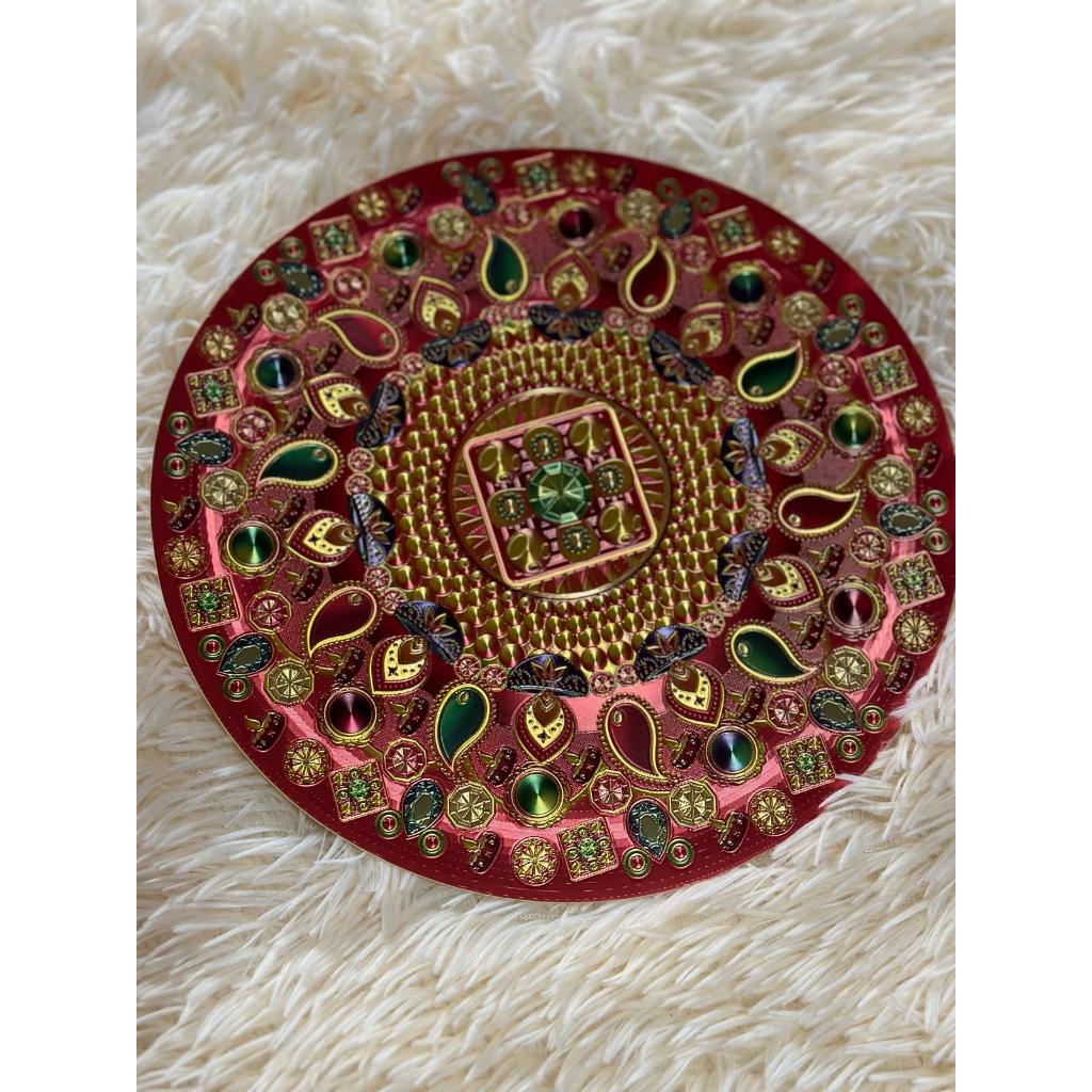 Rangoli Sticker, kolam Sticker for : Wall, Tiles, Floor, Steel Stickers ...