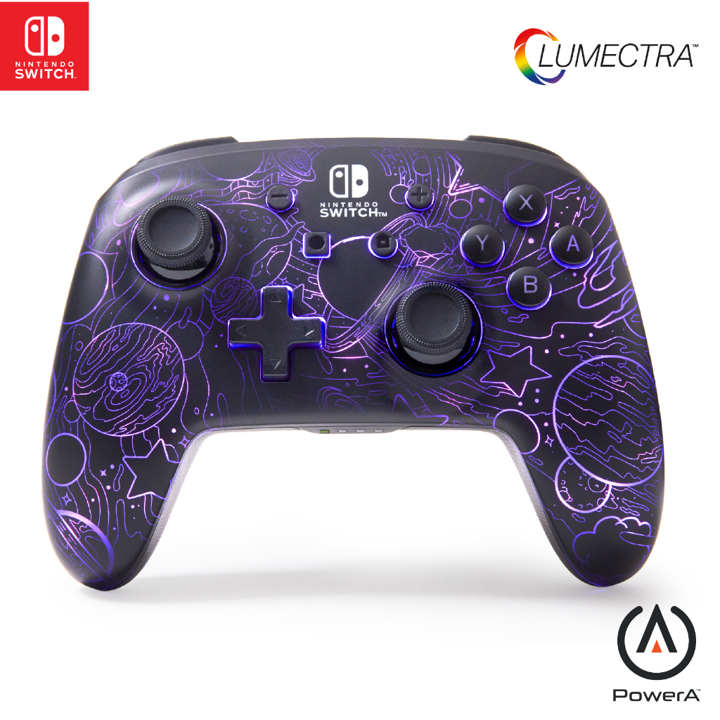 PowerA Enhanced Wireless Controller for Nintendo Switch with Lumectra ...