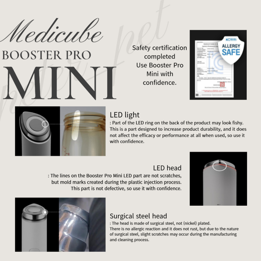 Korea Medicube] AGE-R Booster Pro Mini | Shopee Singapore