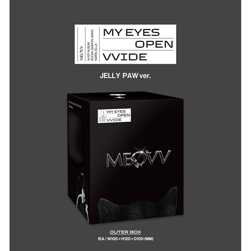 2個セットMEOVV JELLY PAW ガウォン 未開封QRコード未使用 MEOVV - 1st EP Album [ My Eyes Open Vvide ]_Jelly Paw ver | Shopee