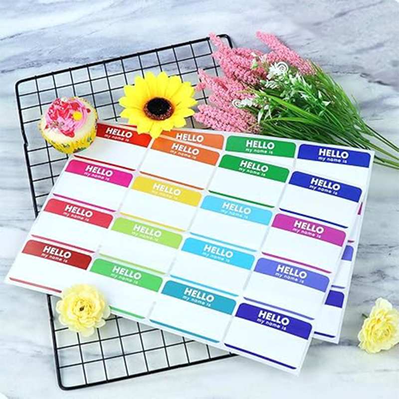 {SG} 300pcs Name Sticker Waterproof Name Label Sticker Waterproof Name ...