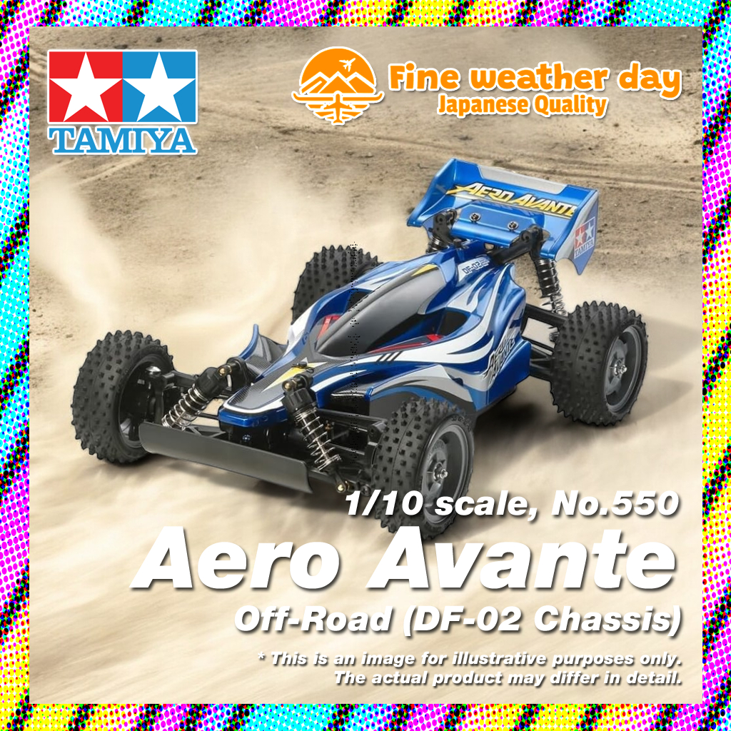 Tamiya 1/10 Electric RC Car Series No. 550 Aero Avante (DF-02