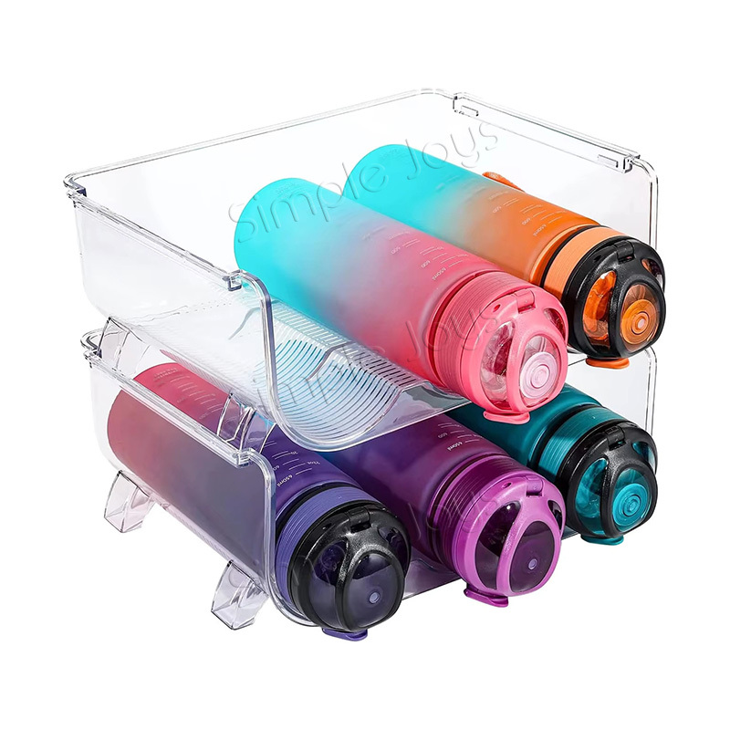 Stackable Water Bottle Holder Wine Rack Organizer Storage | Shopee ...