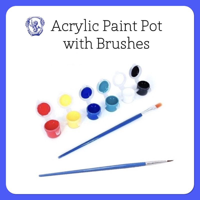 🇸🇬 Acrylic Paint Pots (12 colours set) | Shopee Singapore