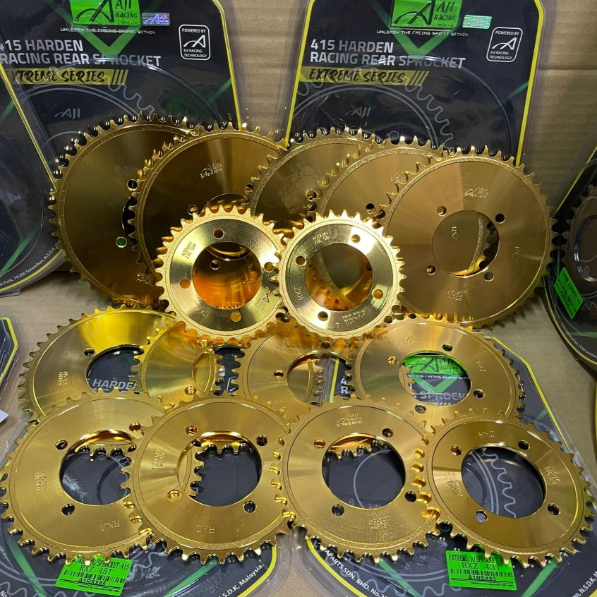 Aji Racing LC135 RXZ 415 H EXTREME SPROCKET *4 Hole * ( 30T ~ 47T