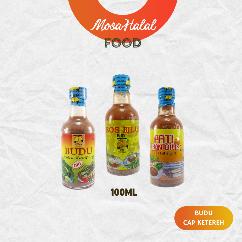 Budu Ketereh Sos Pati Bilis Selera Kampung Fermented Fish Anchovies ...