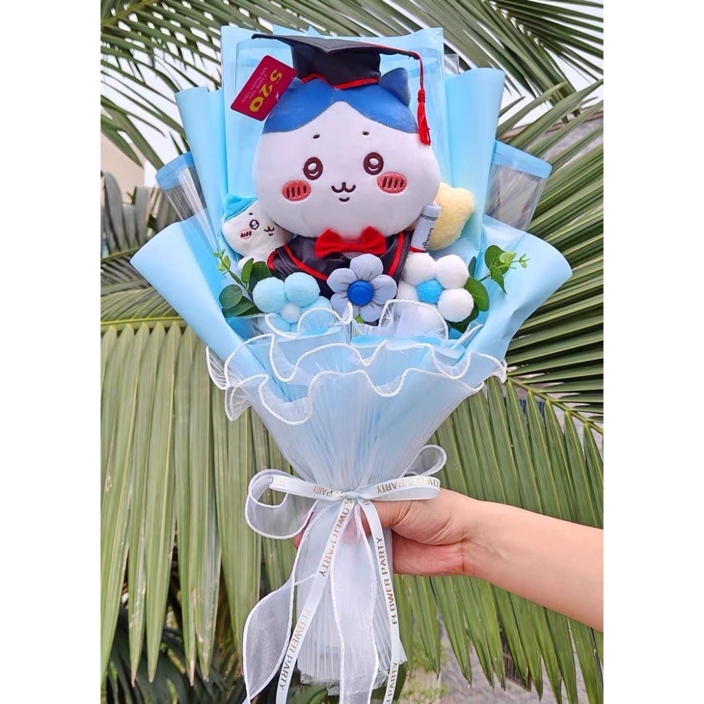 Japanese Manga Series Chiikawa Graduation Bouquet Hachiware Graduation ...