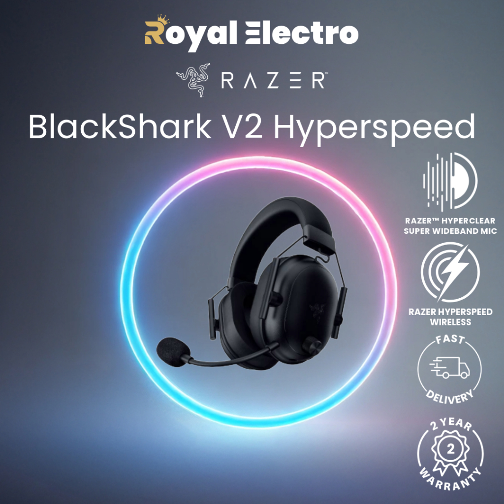 Razer BlackShark V2 HyperSpeed - Wireless Ultra-Lightweight