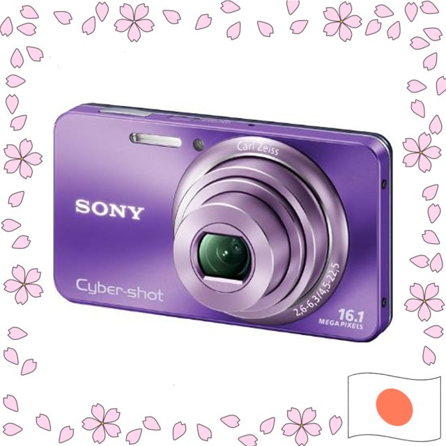 Sony Megapixel outlet Digital Camera Purple CCD