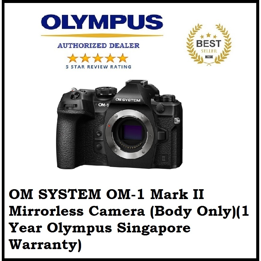 om-system-om-1-mark-ii-mirrorless-camera-body-only-1-year-olympus