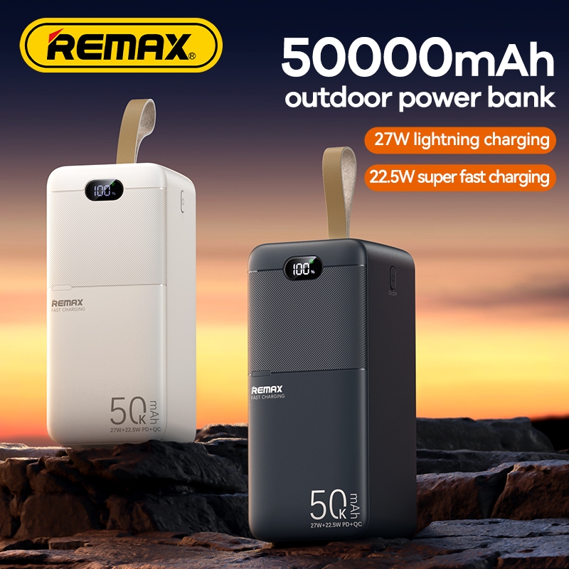 REMAX RPP-117 (50000mAh) | RPP-118 (80000mAh) High-Capacity Powerbank 3 ...