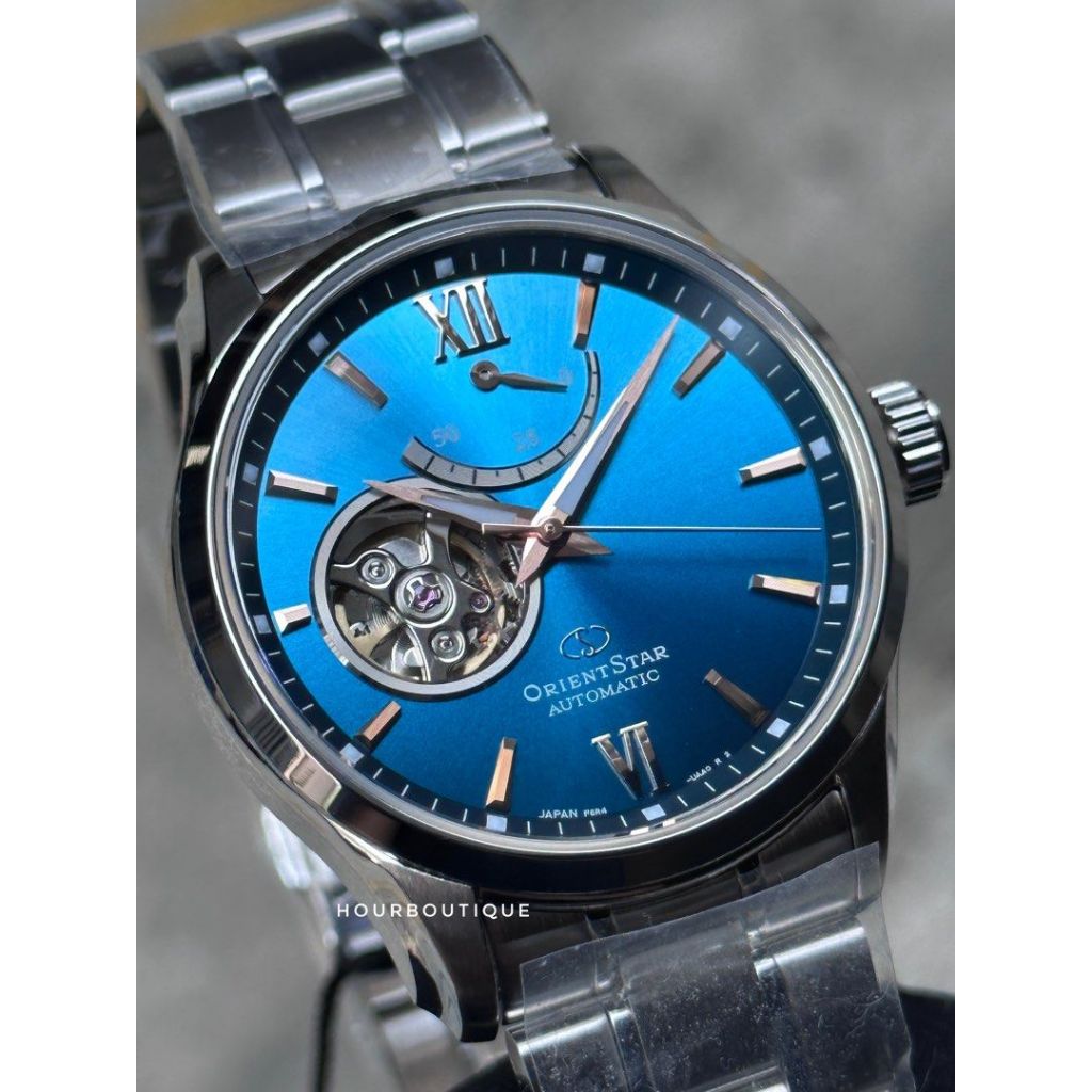 Brand New Orient Star Graduation Blue Dial Limited Edition Open Heart Automatic Watch RE AT0017L