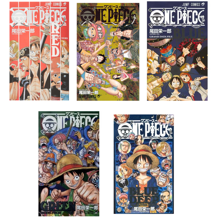 Direct from Japan] ONE PIECE ( RED YELLOW BLUE GREEN BLUE DEEP