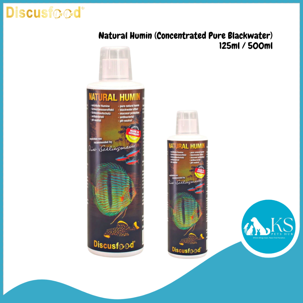 DiscusFood Natural Humin (Concentrated Pure Blackwater) 125ml / 500ml ...