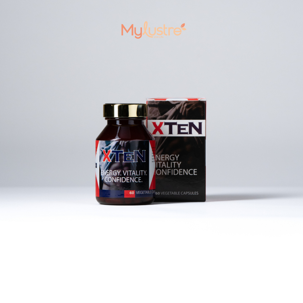 MyLustre XTen For Men Energy Vitality Confidence Energy Booster Support Muscle Growth Shopee Singapore