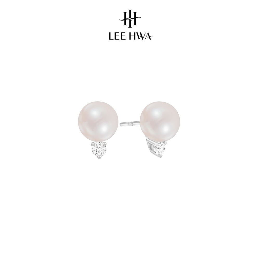 Lee Hwa Pearl Diamond Earrings Shopee Singapore
