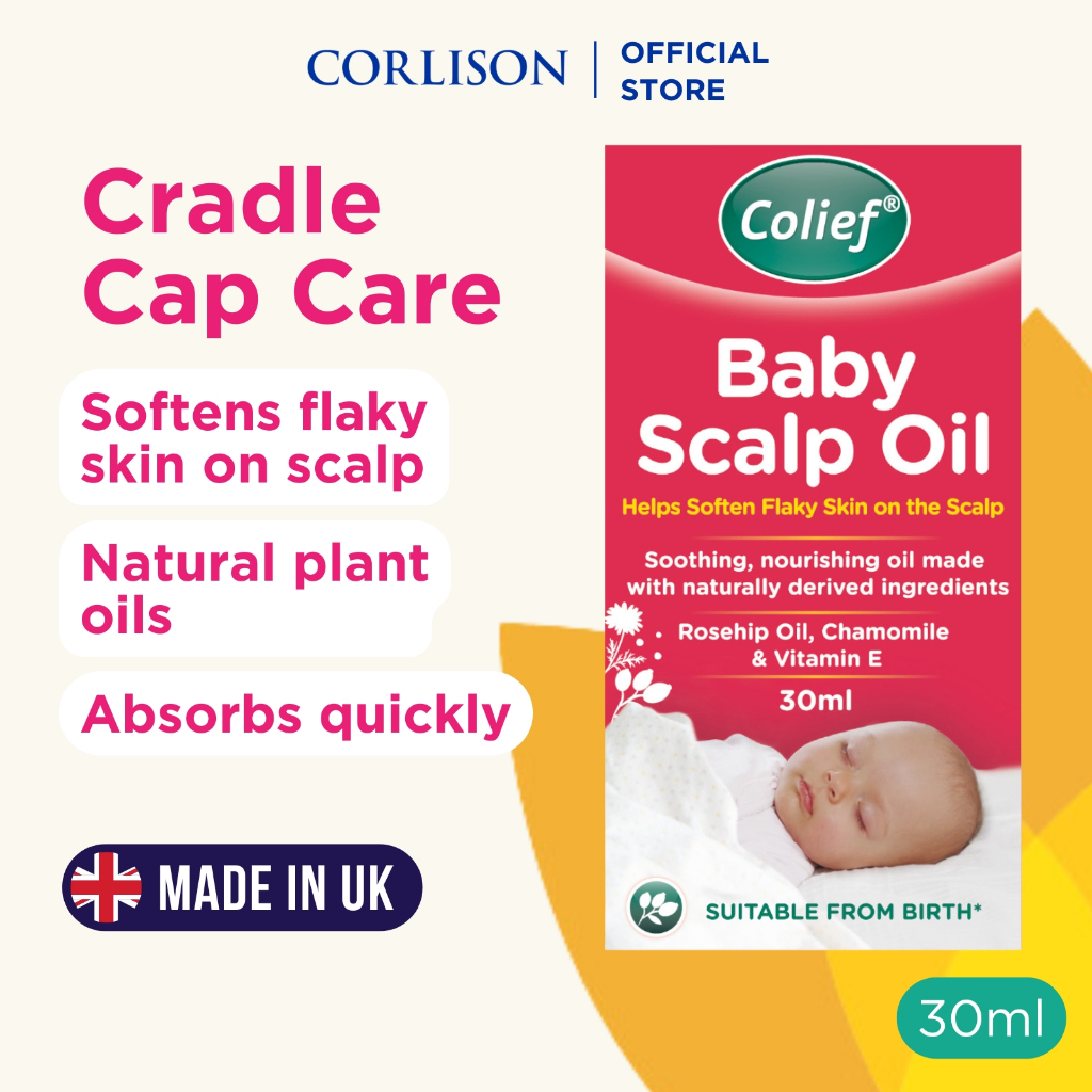 Colief Baby Scalp Oil 30ml [expiry - Jul 2025] | Shopee Singapore