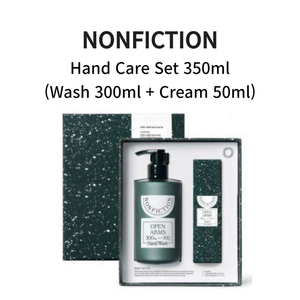 NONFICTION Hand Care Set 350ml (Hand Wash 300ml + Hand Cream 50ml ...