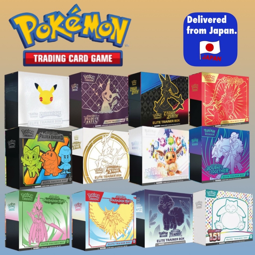 🎉 Pokémon TCG 🎴 ALL STARS BOX SET 🌟 ETB 151📘Koraidon🐉Paradox Rift🌌Crown ...