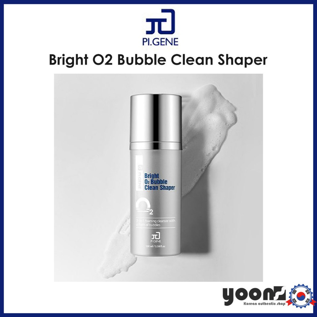 READY TO SHIP) [PI.GENE] BRIGHT O2 BUBBLE CLEAN SHAPER_From Korea 