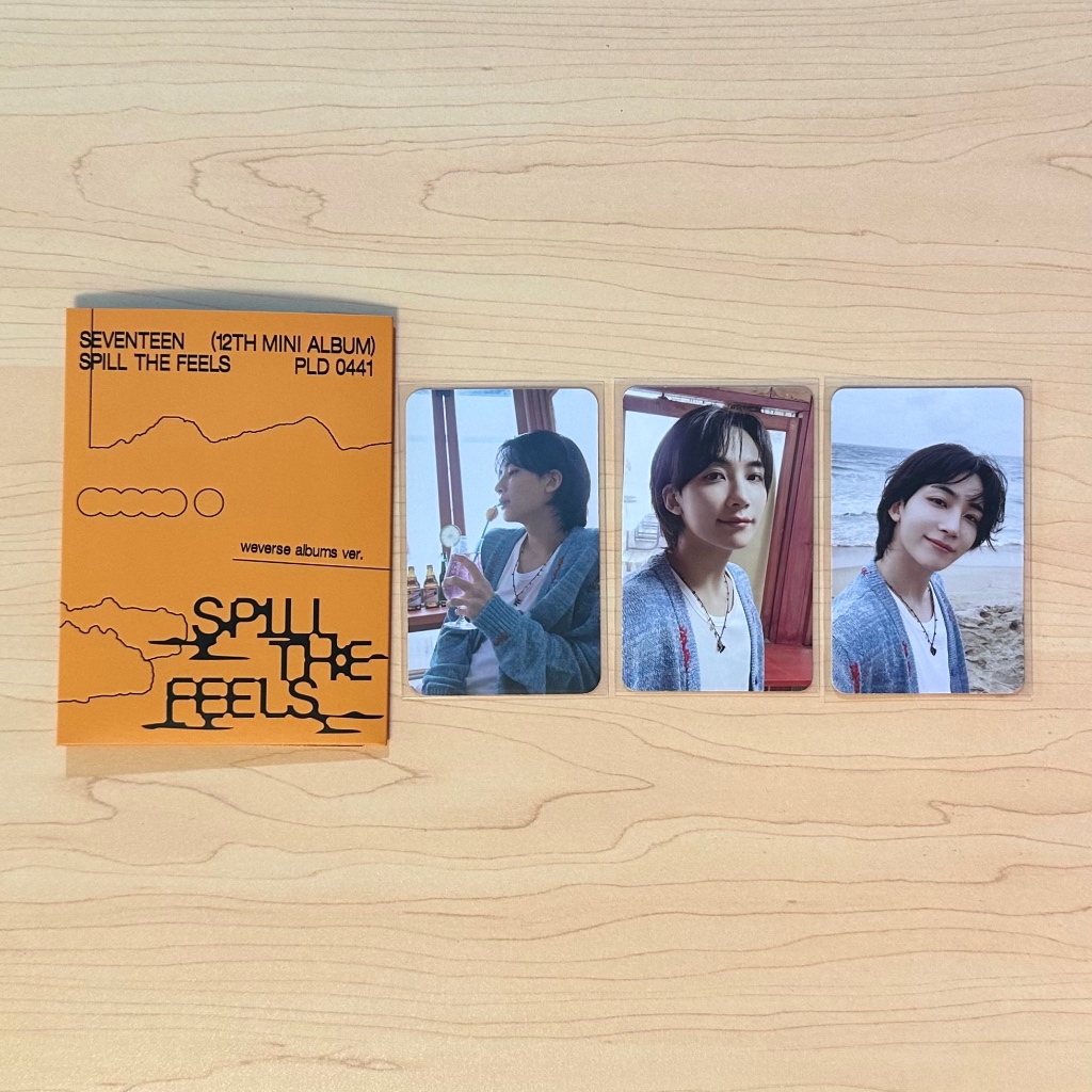 SEVENTEEN ジョンハンspill the feels shopee SEVENTEEN Jeonghan Spill The Feels Weverse Album (Unsealed