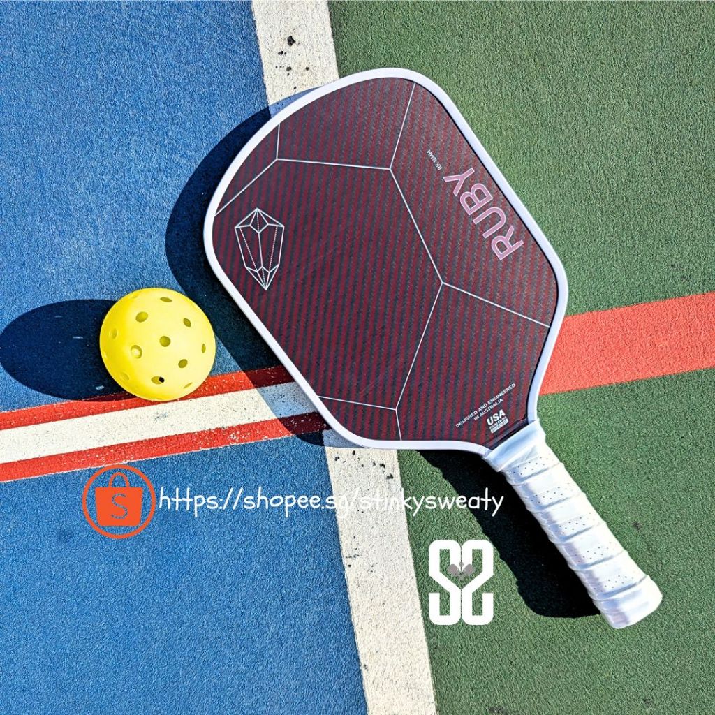 🇸🇬 Ruby Kevlar | Pro Pickleball Paddle | 6.0 Six Zero OEM | Stinky ...