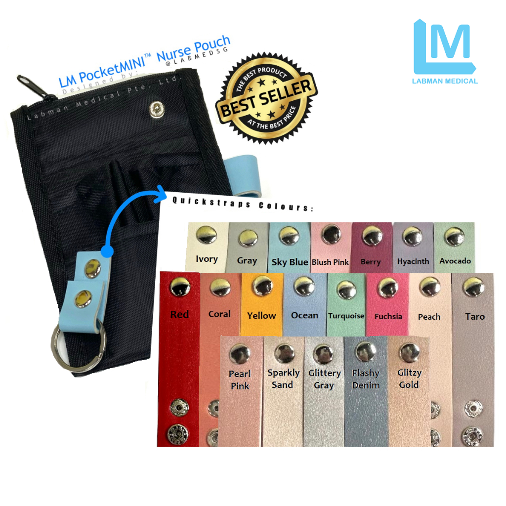 LM PocketMINI Nurse Pouch with Quickstraps, nurse pocket pouch by ...