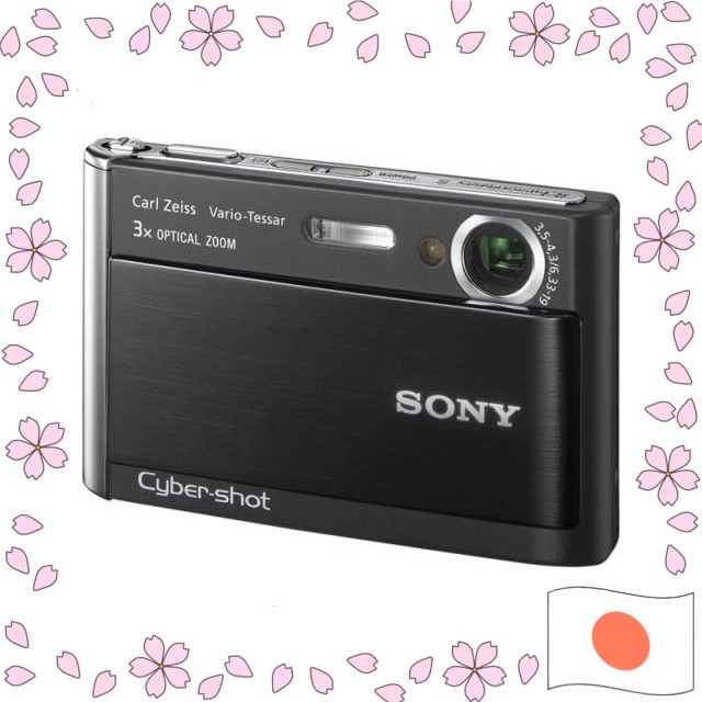 【美品】Sony Cyber-shot T70（ブラック） Sony_DSC_T77_B_Cyber_shot_DSC_