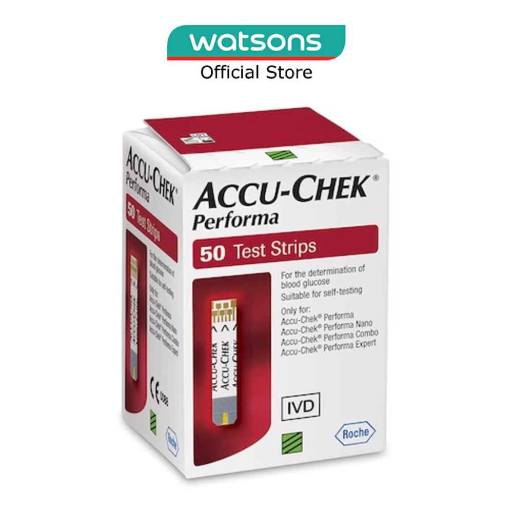 ACCU CHEK Performa Test Strips 50s (Expiry: Aug`2026) | Shopee Singapore