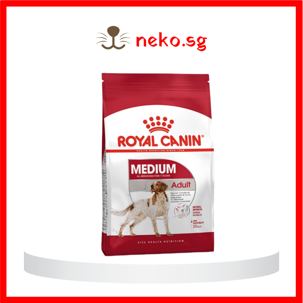 Royal Canin Medium Adult Dry Dog Food (4kg)