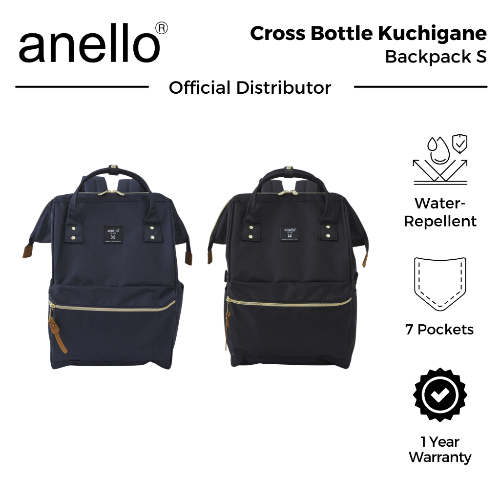 Anello Cross Bottle Kuchigane Backpack S Shopee Singapore