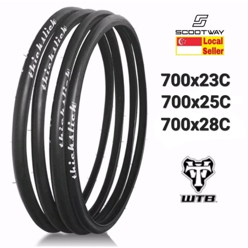 2本セットWTB thickslick 622-28 700-28C WTB (ダブルティービー) クリンチャー THICKSLICK COMP ( シックス