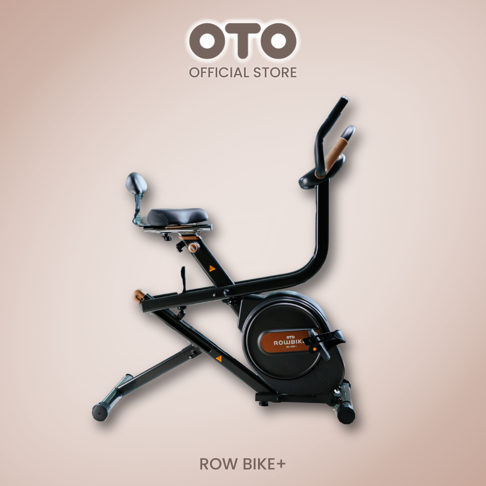 OTO Row Bike Foldable Exercise Bike Home Fitness Cardio Machine RB 1000 Shopee Singapore