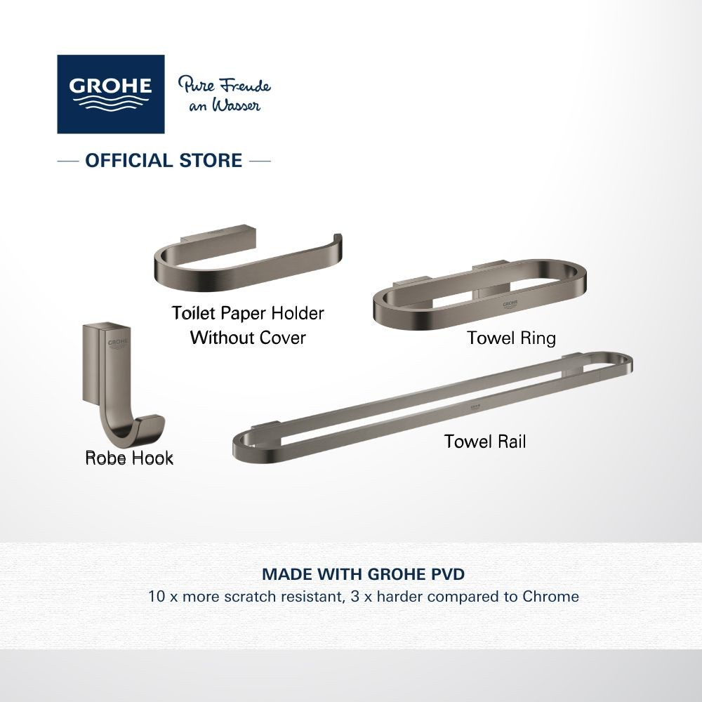 [GROHE Colours Accessories Bundle] 4-in-1 Accessories Set | Shopee ...