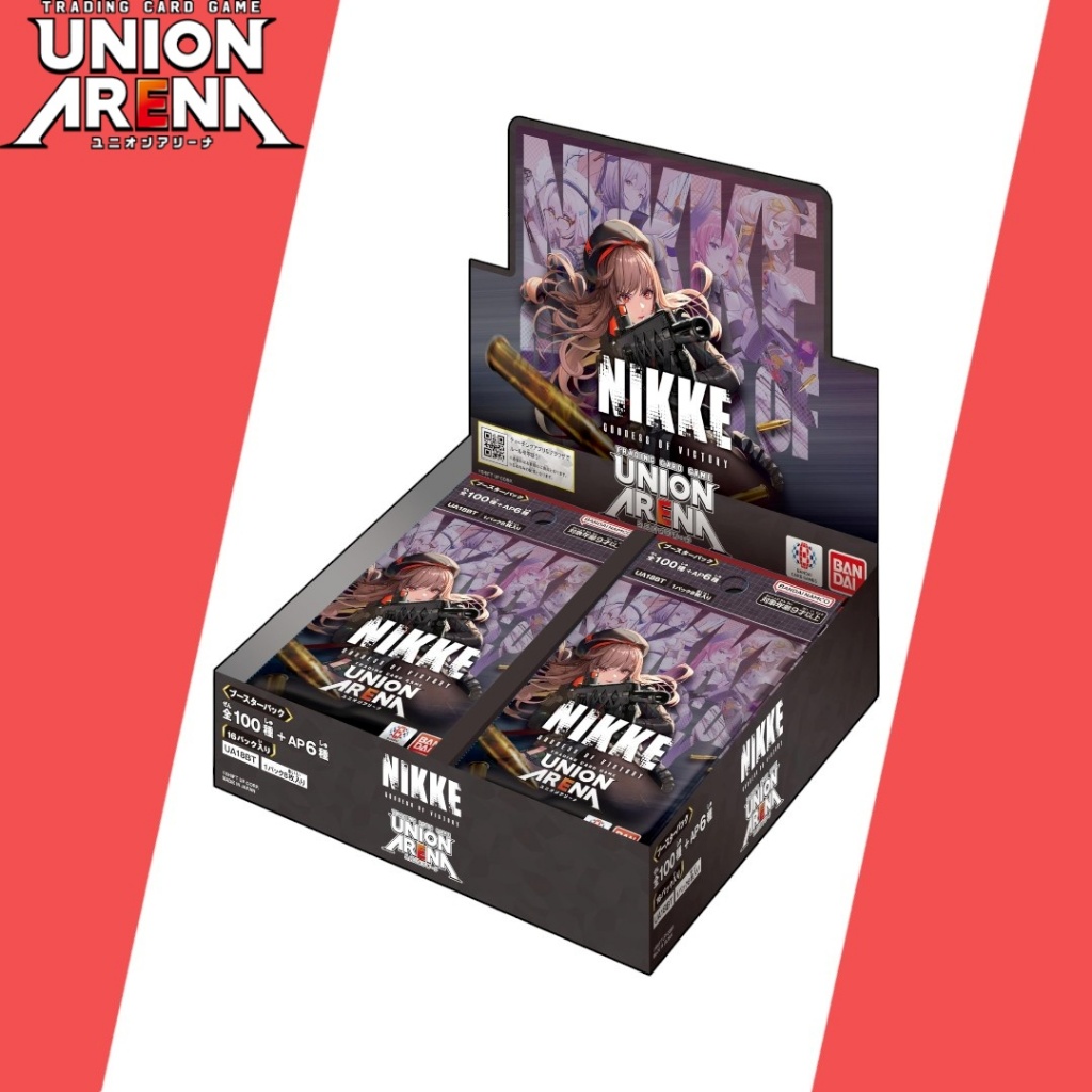 BANDAI UNION ARENA BOOSTER PACK Winning Goddess: NIKKE UA18BT(BOX)  Includes 16 packs | Shopee Singapore