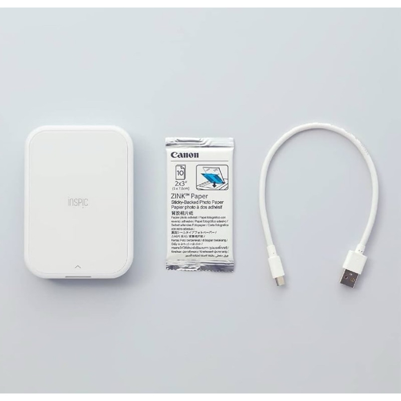 Canon Inspic PV-223-PK Mini Photo Printer | No Ink Required