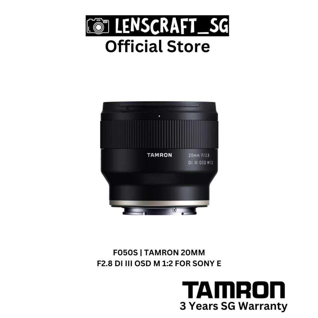 TAMRON 20F2.8 DI III OSD レンズフィルター付 【公式通販】
