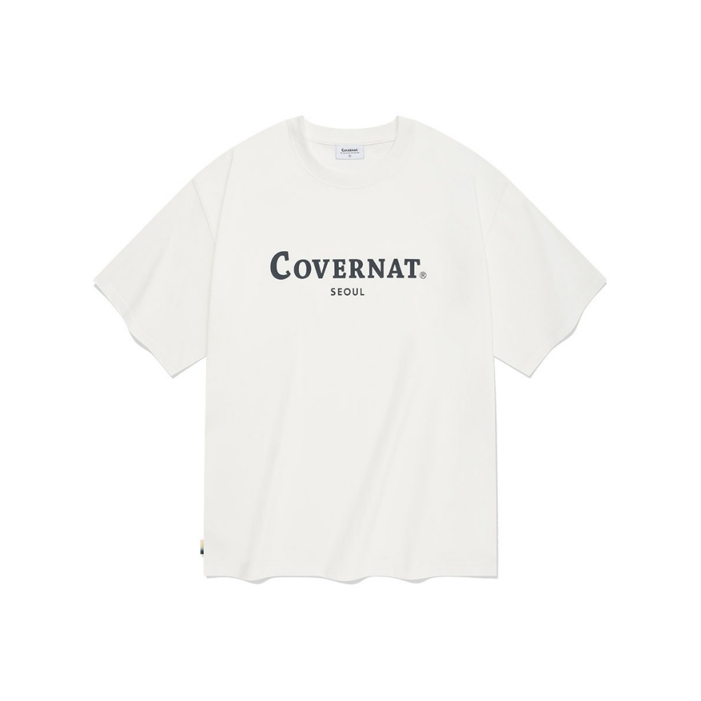 Tシャツ・カットソー COVERNAT Souvenir Seoul T-shirt White MUSINSA | COVERNAT Seoul Logo T-Shirt White