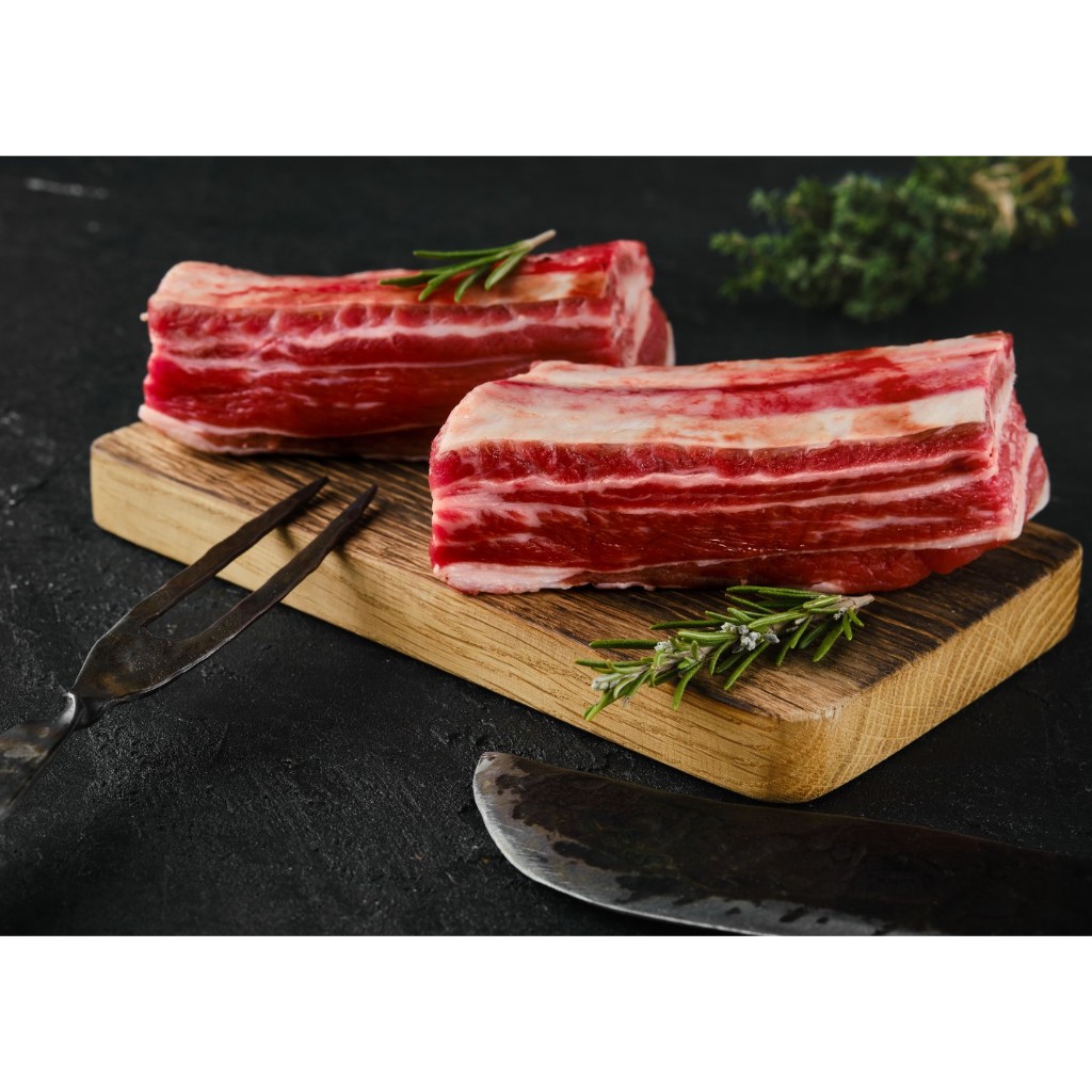 AU Beef Short Rib Bone-in Premium (Flanken/ Galbi/ Whole/ Riblet ...